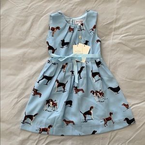 Baby Blue Dog girls dress